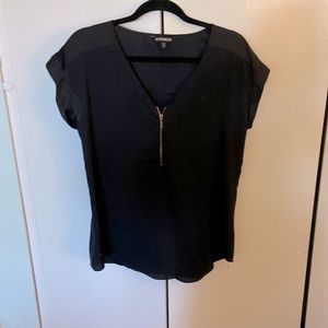 Express blouse. Black. Size M.